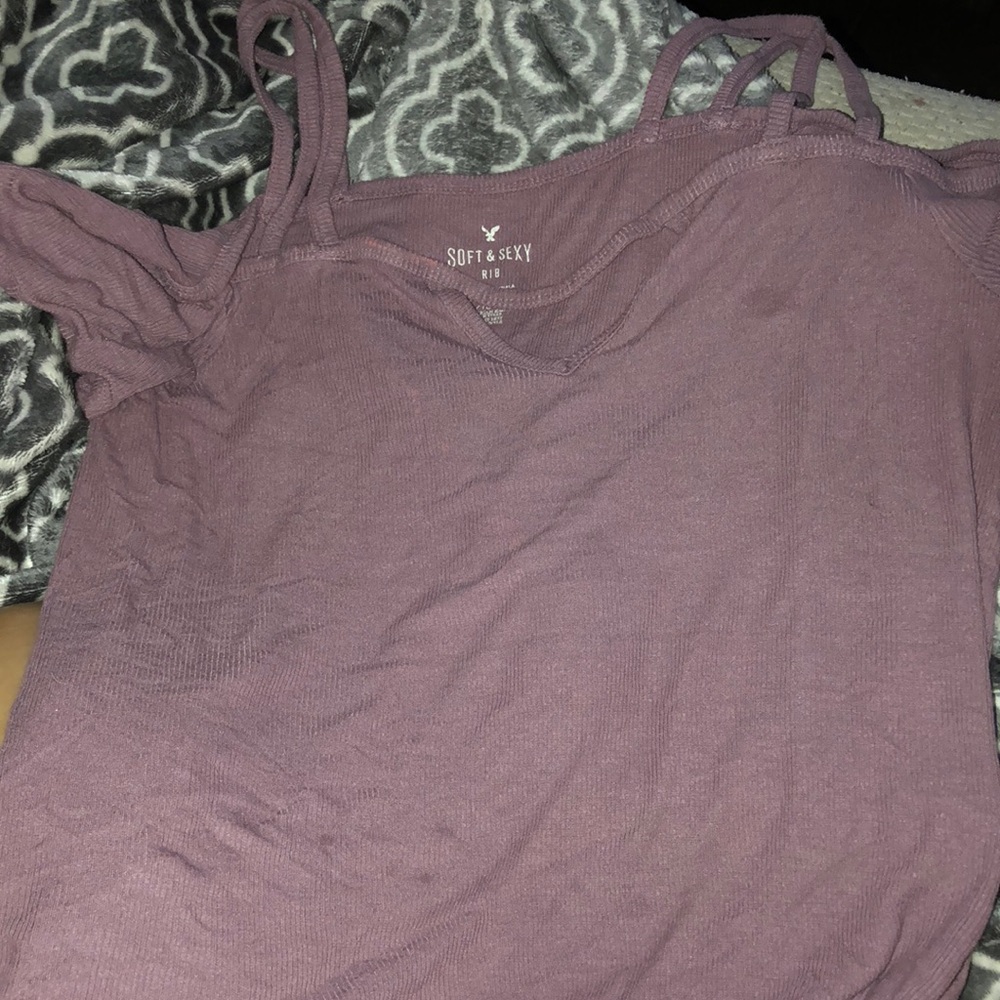 American Eagle Purple Comfy shirt